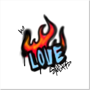 Burning Love Posters and Art